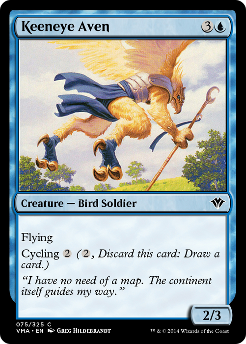 Keeneye Aven (VMA-075) - common - Foil