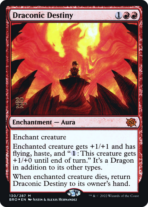 Draconic Destiny (PRE-130S) - mythic - Foil