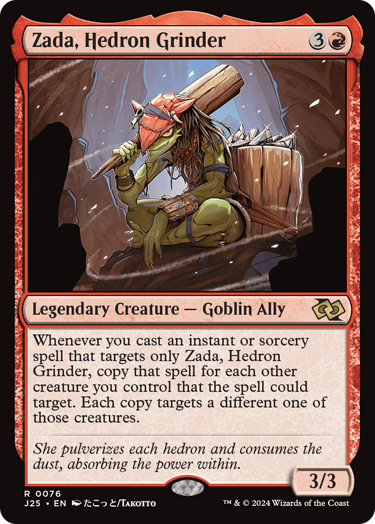 Zada, Hedron Grinder (J25-076) - rare