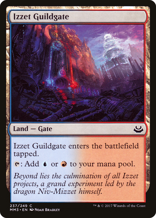 Izzet Guildgate (MM3-237) - common