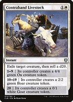 Contraband Livestock (CLB-012) - uncommon - Foil