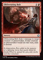 Obliterating Bolt (FDN-629) - uncommon