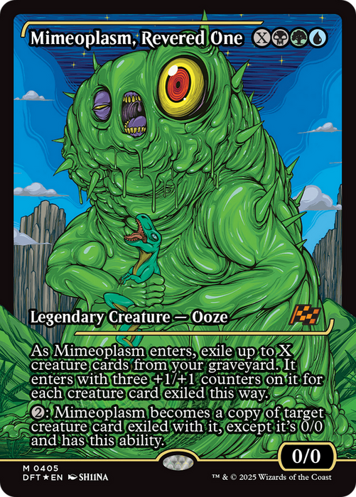Mimeoplasm, Revered One (DFT-405) - mythic: (Showcase) - Foil