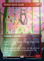 Simian Spirit Guide (SLD-1548★) - rare (Borderless) - Foil