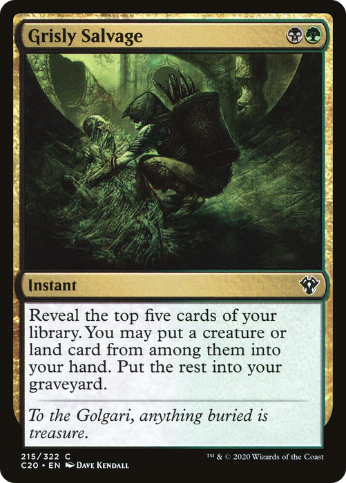 Grisly Salvage (C20-215) - common