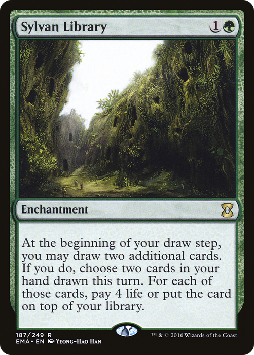 Sylvan Library (EMA-187) - rare - Foil