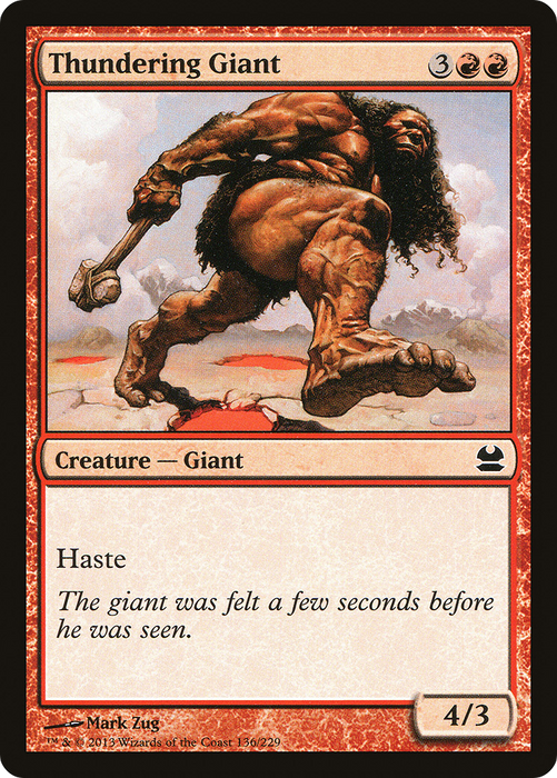 Thundering Giant (MMA-136) - common - Foil