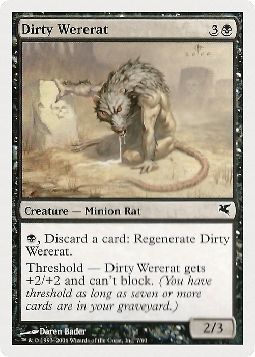 Dirty Wererat (PHUK-007) - common