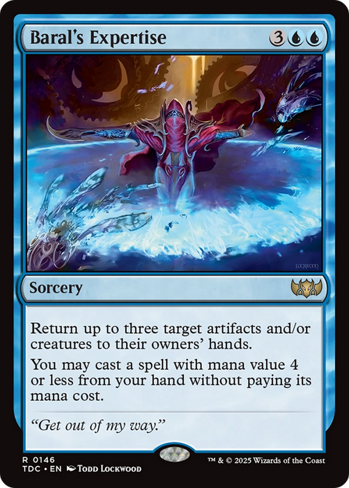 Baral's Expertise (TDC-146) - rare