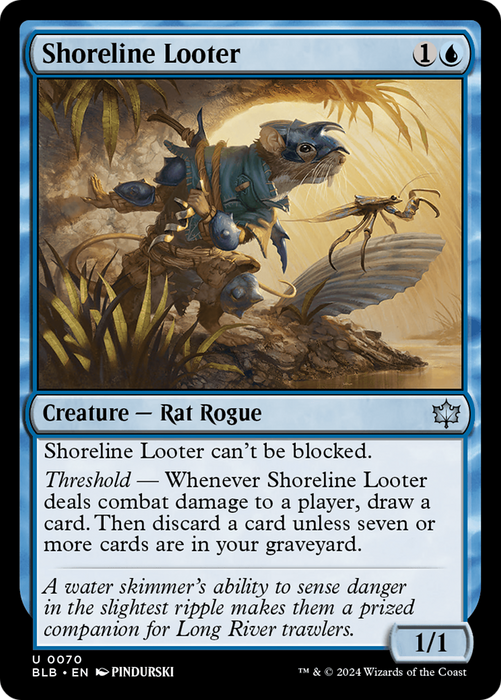 Shoreline Looter (BLB-070) - uncommon