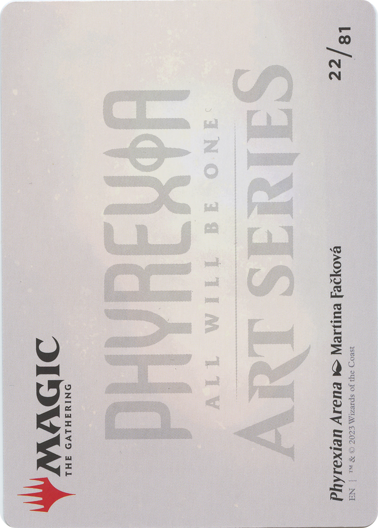 Phyrexian Arena // Phyrexian Arena (AONE-022) - common (Borderless)