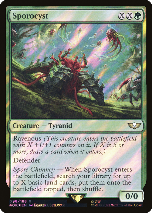 Sporocyst (40K-98★) - rare - Foil