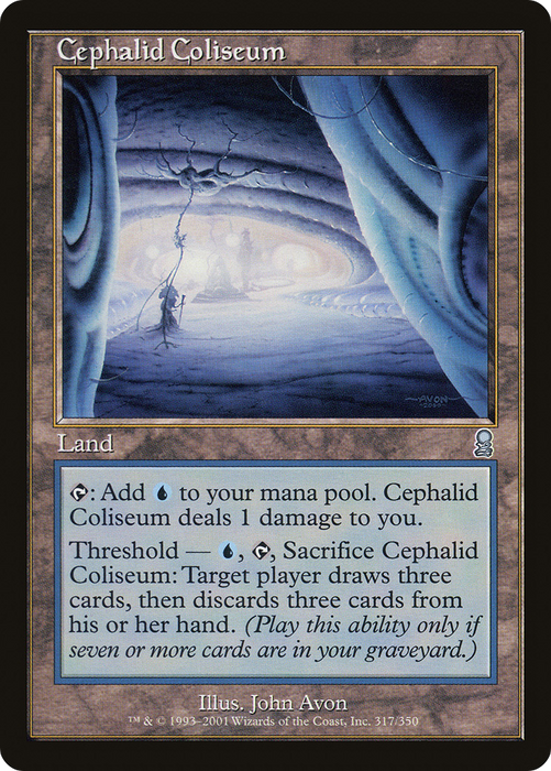 Cephalid Coliseum (ODY-317) - uncommon - Foil
