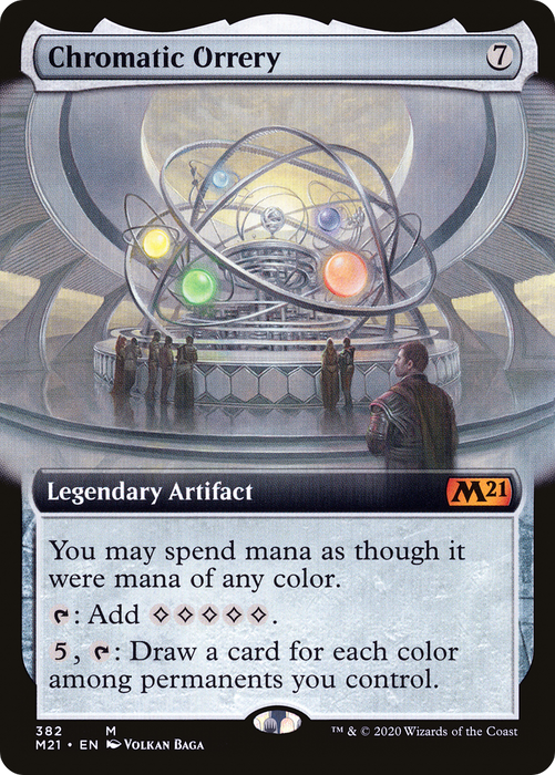 Chromatic Orrery (M21-382) - mythic: (Extended Art) - Foil