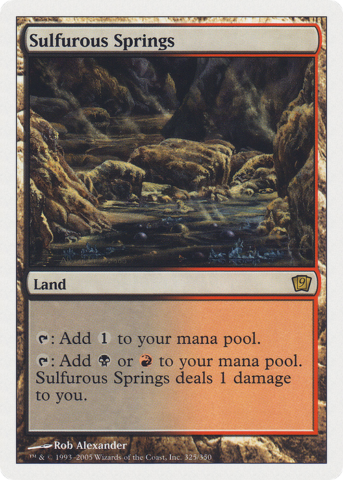 Sulfurous Springs (9ED-325) - rare