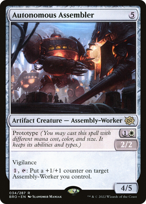 Autonomous Assembler (BRO-034) - rare