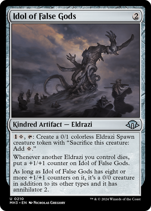 Idol of False Gods (MH3-210) - uncommon - Foil