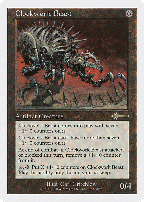 Clockwork Beast (BTD-070) - rare