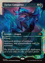 Clarion Conqueror (TDM-410) - mythic: (Showcase) (Borderless) - Foil