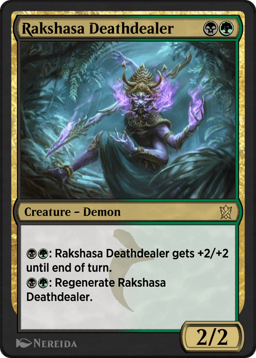 Rakshasa Deathdealer (KTK-192Y) - rare