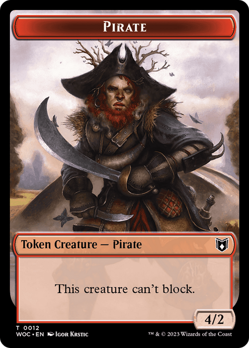 Pirate (TWOC-012) - common - Foil