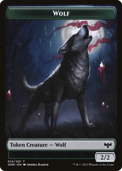 Wolf (TVOW-014) - common - Foil