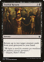 Dutiful Return (KTK-071) - common - Foil