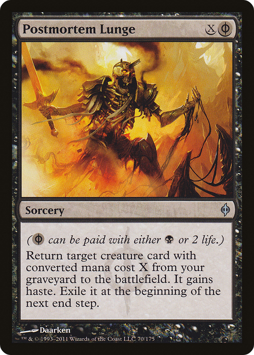Postmortem Lunge (NPH-070) - uncommon - Foil