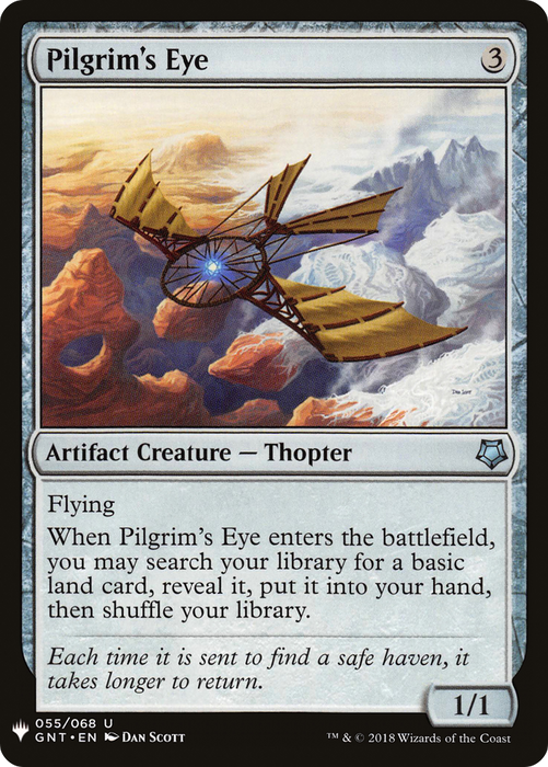 Pilgrim's Eye (LIST-GNT-55) - uncommon