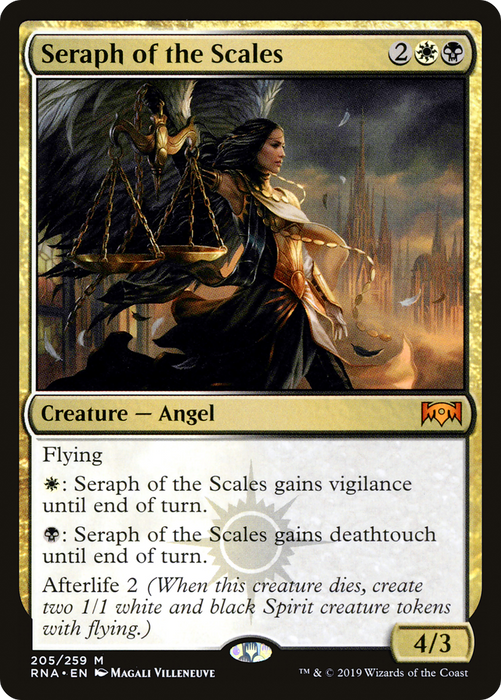Seraph of the Scales (RNA-205) - mythic