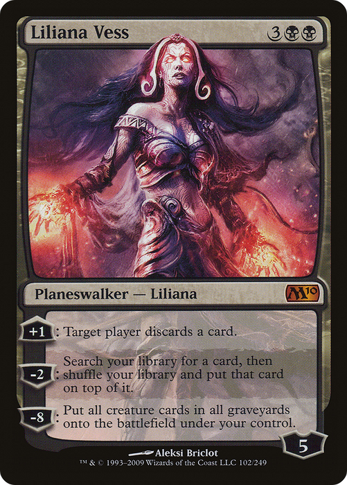 Liliana Vess (M10-102) - mythic - Foil