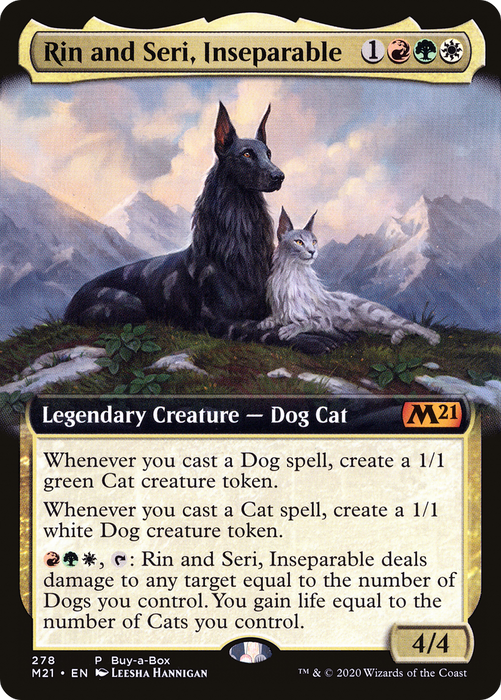 Rin and Seri, Inseparable (BABP-278) - mythic: (Extended Art)