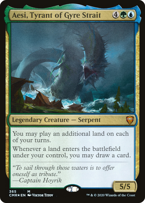 Aesi, Tyrant of Gyre Strait (CMR-365) - mythic - Foil