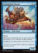 Scrounging Skyray (DFT-060) - uncommon