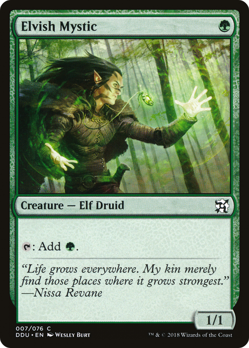 Elvish Mystic (DDU-007) - common