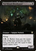 Marshland Bloodcaster (C21-370) - rare: (Extended Art)