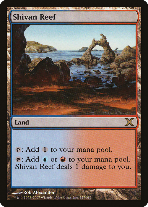 Shivan Reef (10E-357) - rare