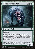Fierce Witchstalker (ELD-154) - common