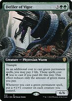 Defiler of Vigor (DMU-412) - rare: (Extended Art)
