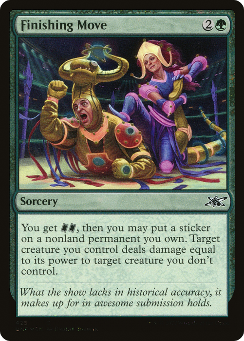 Finishing Move (UNF-425) - common - Foil