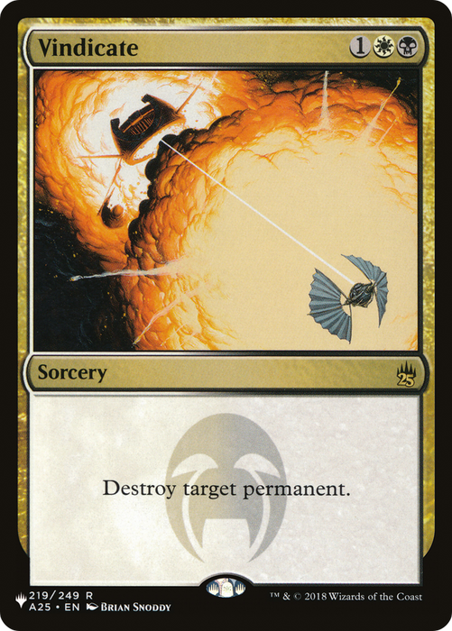 Vindicate (LIST-A25-219) - rare