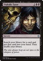 Diabolic Tutor (CMA-054) - uncommon