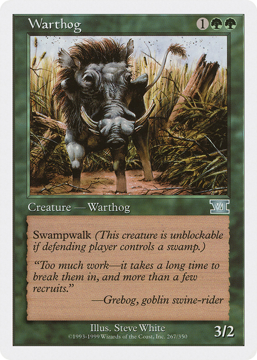 Warthog (6ED-267) - uncommon