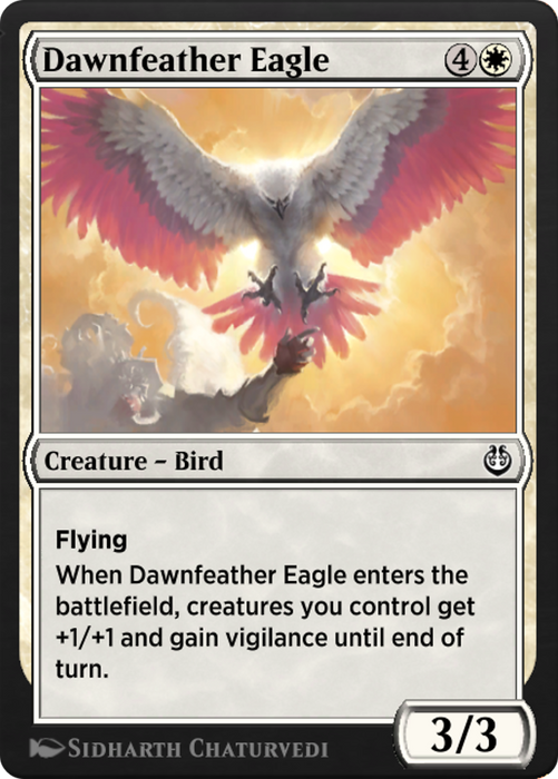 Dawnfeather Eagle (KLR-015) - common