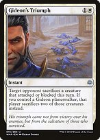 Gideon's Triumph (WAR-015) - uncommon - Foil