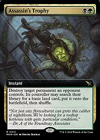 Assassin's Trophy (MKM-412) - rare: (Extended Art) - Foil