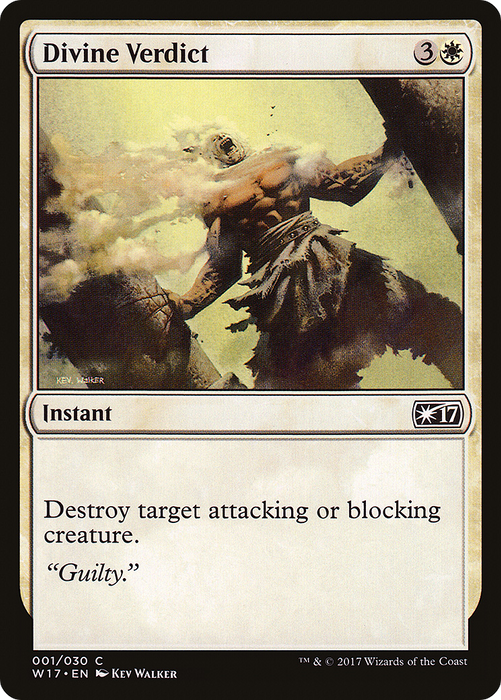 Divine Verdict (W17-001) - common