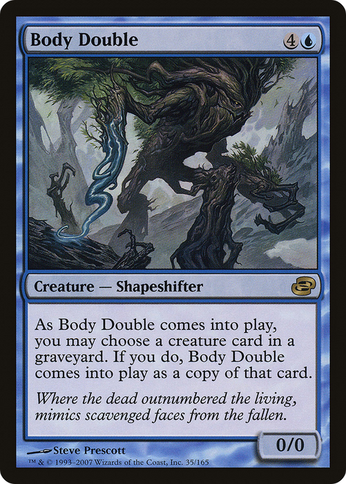 Body Double (PLC-035) - rare - Foil