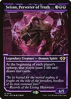 Seizan, Perverter of Truth (MUL-015) - rare: (Showcase)