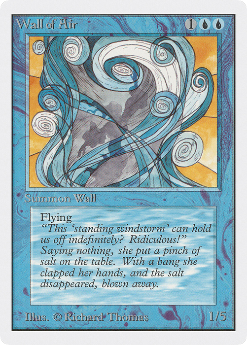 Wall of Air (2ED-090) - uncommon